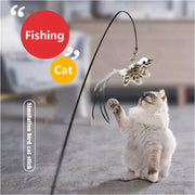 Interactive Simulation Bird Funny Cat Stick Toy Cat Stick Toy